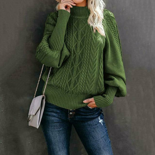 EB | Fester Strickpullover im Klassischen Stil