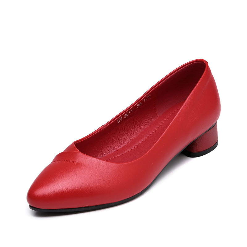 Damen Elegante Blockabsatz Pumps mit klassischem Schnitt und modischem Design EB