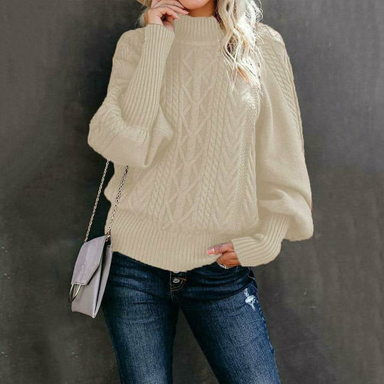 EB | Fester Strickpullover im Klassischen Stil