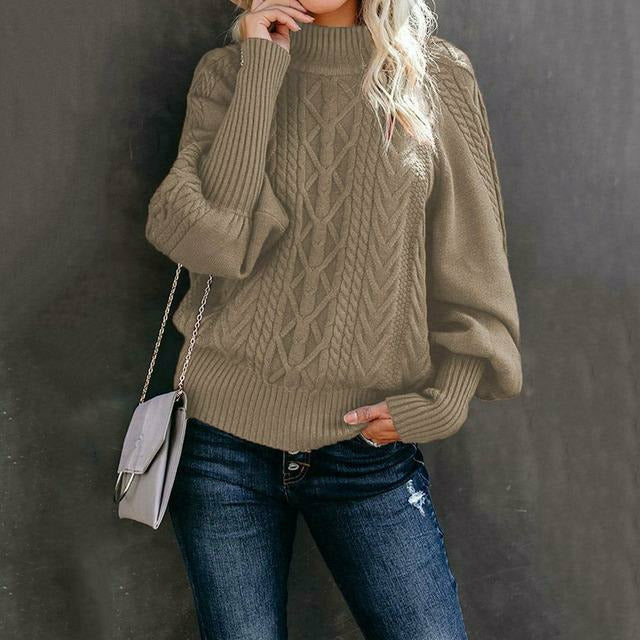 EB | Fester Strickpullover im Klassischen Stil