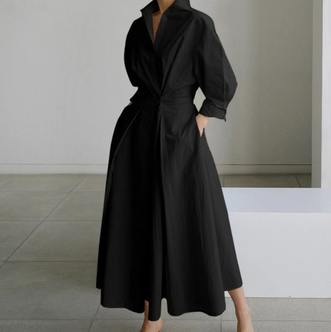 EB | Kreuzträger Kleid mit Taschen