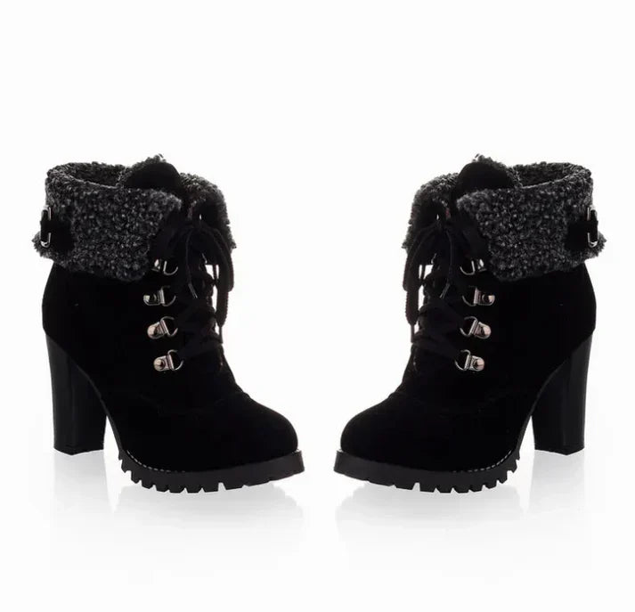 EB | Winterstiefel mit Absatz – Stylisch und Warm