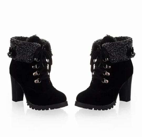EB | Winterstiefel mit Absatz – Stylisch und Warm