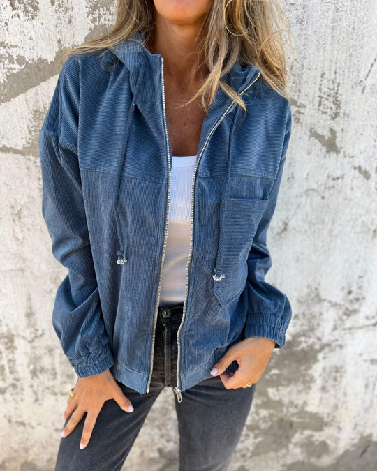 EB | Corduroy Kapuzenjacke
