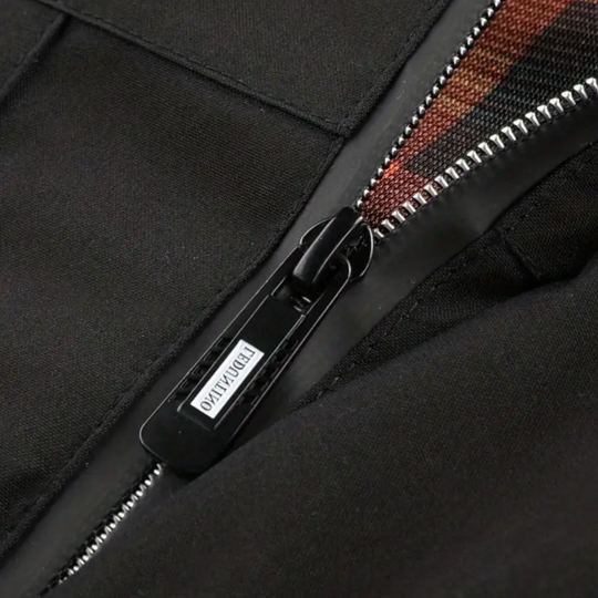 EB | Herren Outdoorjacke waterproof mit Kapuze & kariertem Futter