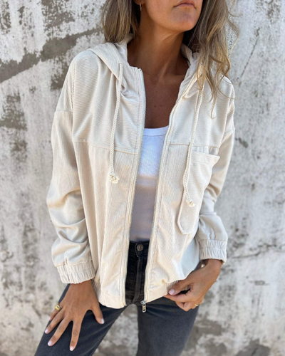 EB | Corduroy Kapuzenjacke