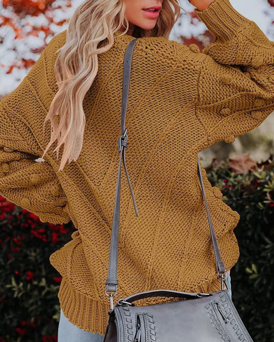 EB | Lässiger Strickpullover