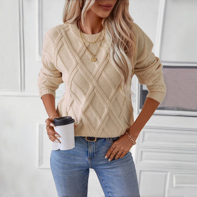 EB | Einfarbiger Pullover Für Lässige Outfits