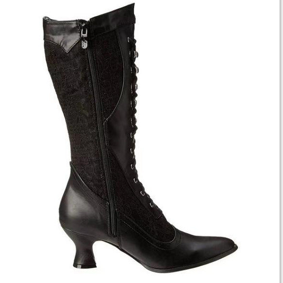 Vintage-Inspirierte Damen Stiefeletten EB