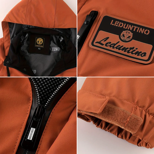 EB | Herren Outdoor-Jacke gepolstert mit abnehmbarer Kapuze