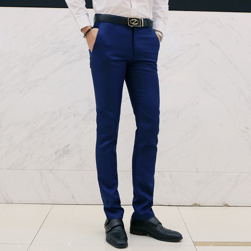 Herren nan tapered Komfort-Chino mit Stretchbund und dezenter Bügelfalte EB