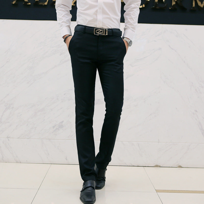 Herren nan tapered Komfort-Chino mit Stretchbund und dezenter Bügelfalte EB