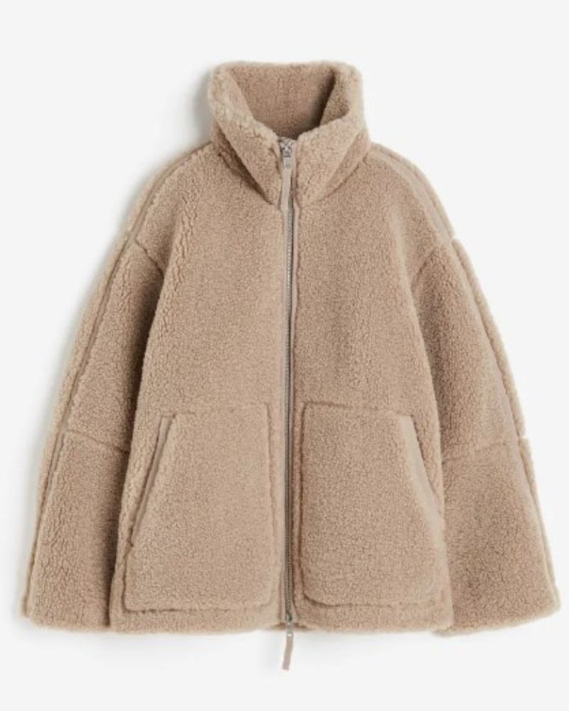 EB | Warme Teddy Jacke