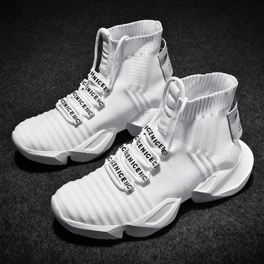 Damen High-Top Sneakers mit hochelastischem Obermaterial und innovativem Verschlusssystem EB