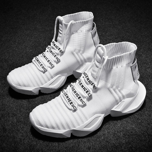 Damen High-Top Sneakers mit hochelastischem Obermaterial und innovativem Verschlusssystem EB
