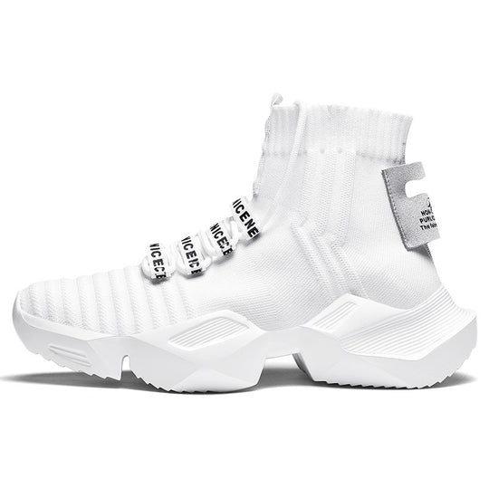 Damen High-Top Sneakers mit hochelastischem Obermaterial und innovativem Verschlusssystem EB