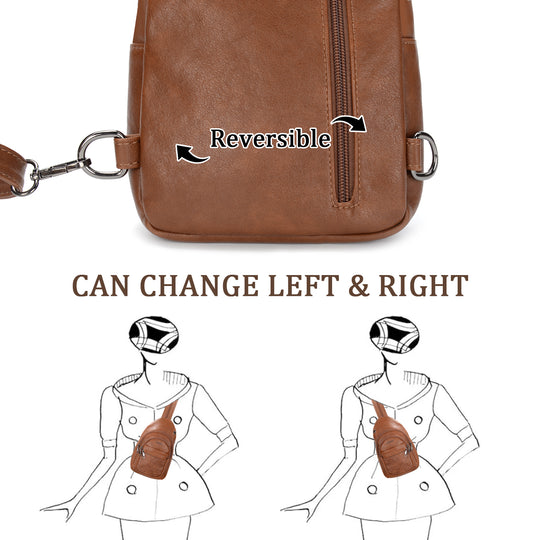 EB | Lässige Elegante Crossbody PU Schultertasche