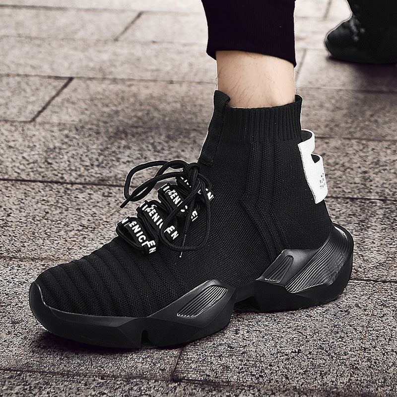 Damen High-Top Sneakers mit hochelastischem Obermaterial und innovativem Verschlusssystem EB
