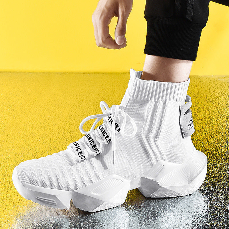 Damen High-Top Sneakers mit hochelastischem Obermaterial und innovativem Verschlusssystem EB