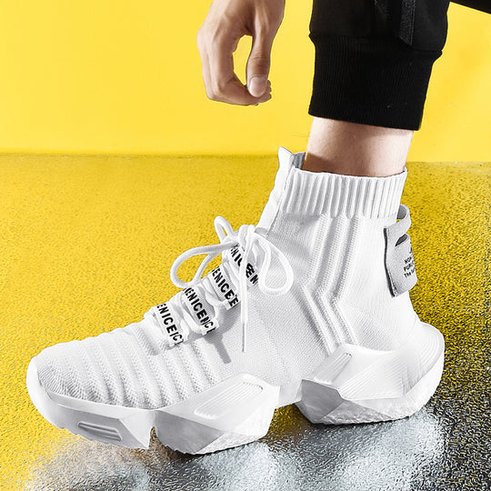 Damen High-Top Sneakers mit hochelastischem Obermaterial und innovativem Verschlusssystem EB