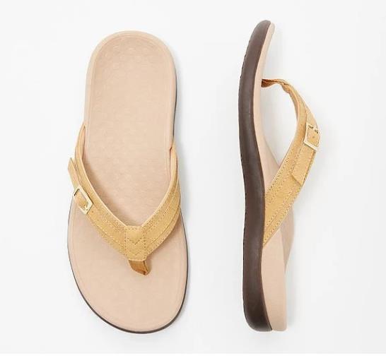 Damen Zehentrenner-Sandalen mit modischem Riemendesign EB