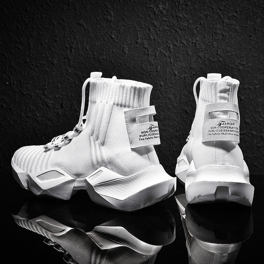 Damen High-Top Sneakers mit hochelastischem Obermaterial und innovativem Verschlusssystem EB