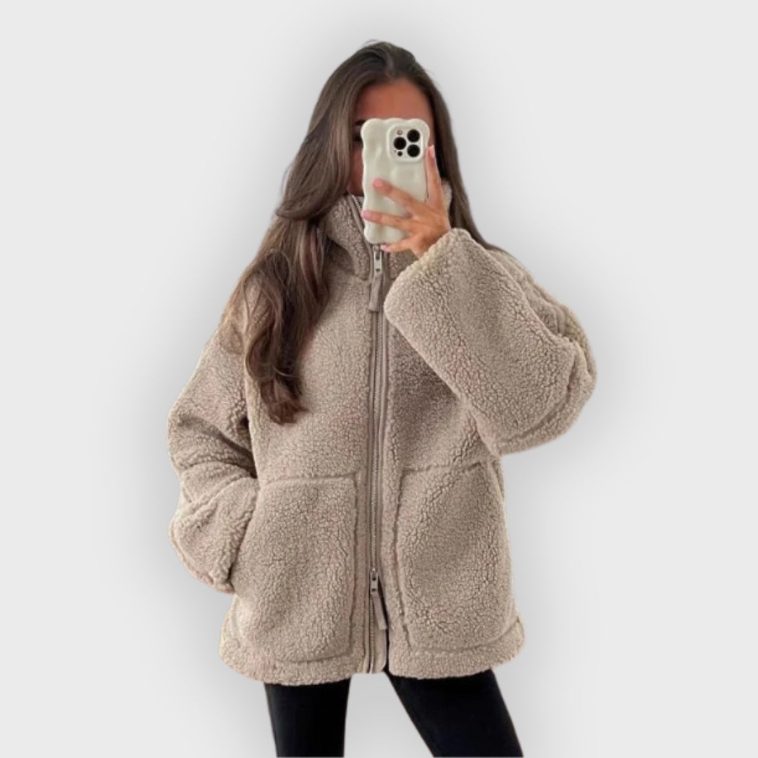 EB | Übergroße Fleecejacke