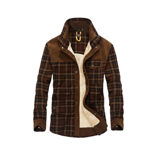 EB | Jacke Aus Dickem Flanell für Männer