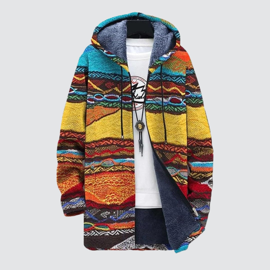 EB | Luxuriöse Künstlerische Strickjacke