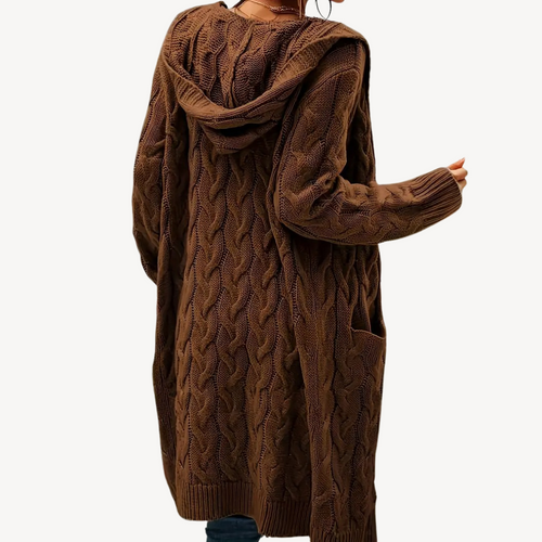 EB | Kabelstrick Kapuzencardigan