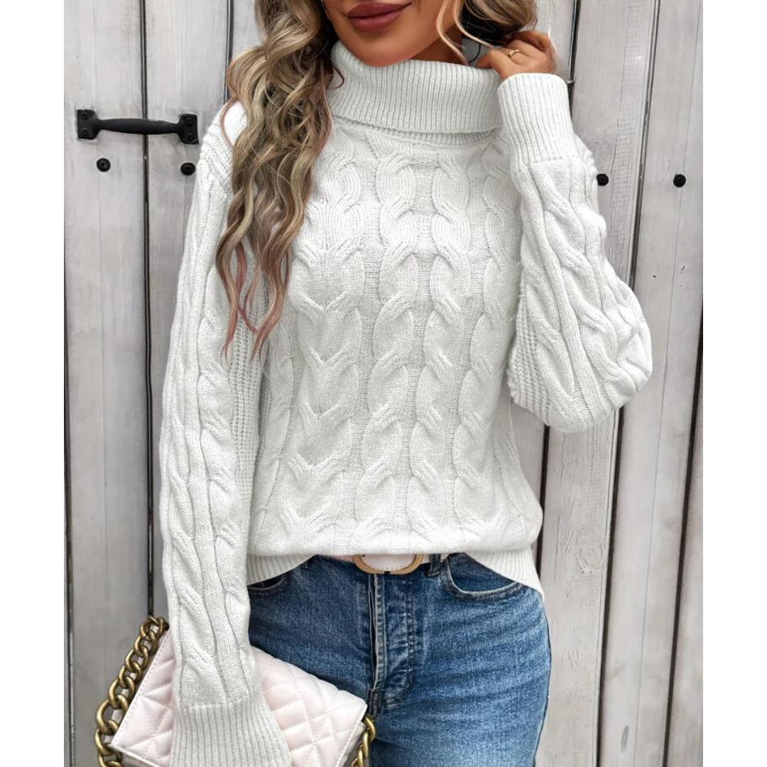 EB | Klassischer Eleganter Rollkragenpullover