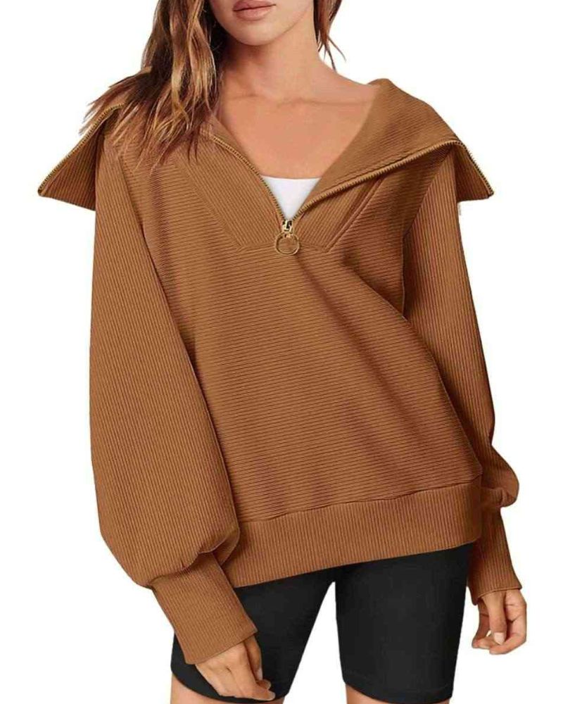 EB | Halbreißverschluss Vielseitiger Pullover