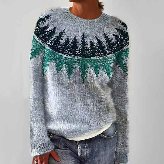 EB | Klassischer Damenpullover mit Muster