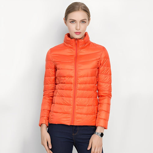 EB | Figurbetonte warme Damen-Steppjacke