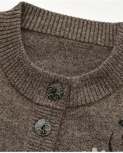 EB | Floral Charm Strickjacke