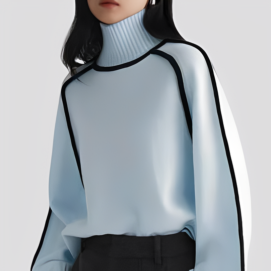 EB | Eleganter, Entspannter Damen-Rollkragenpullover