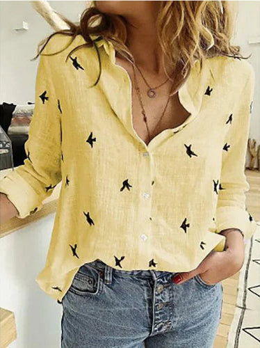 EB | Weinlese Leinenbluse