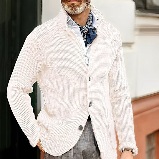 EB | Stylischer Cardigan mit Stehkragen für Männer