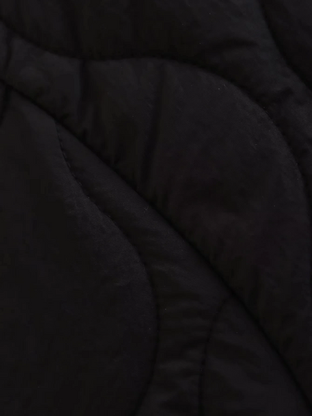 EB | Elegante Langarm-Steppjacke mit Ein-Knopf-Verschluss Ideal für Herbst/Winter