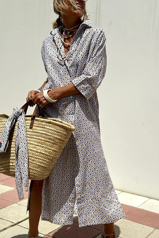 EB | Luftiges Sommerkleid mit Floralem Muster