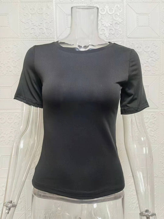 EB | Einfarbiges Slim-Fit-Unterhemd