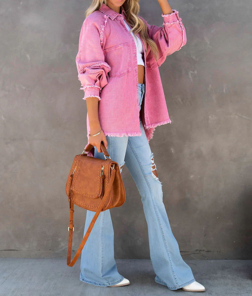 EB | Edge Patchwork Pocket Denim-Jacke