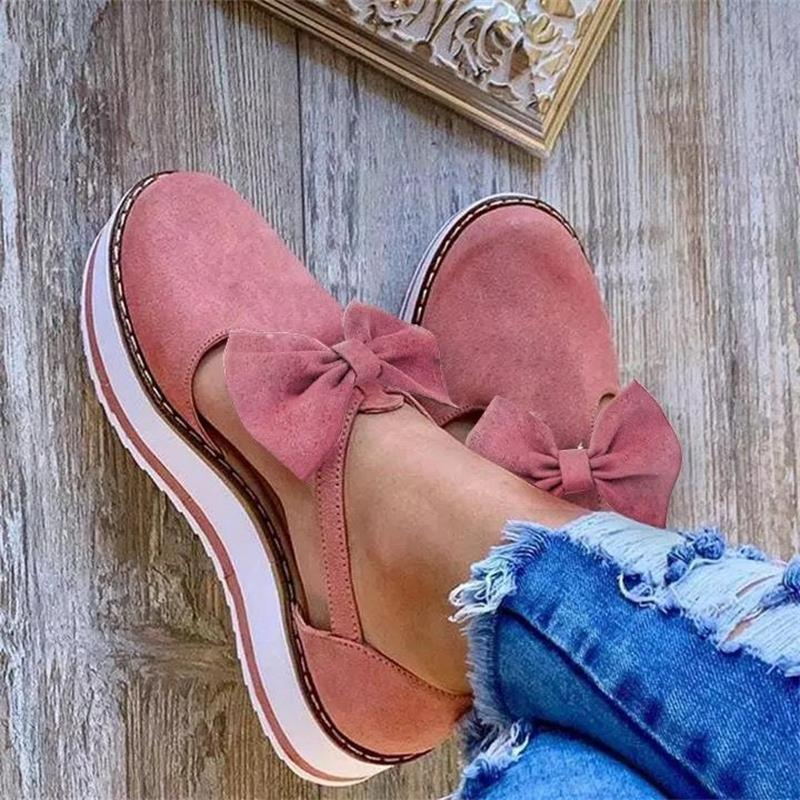 Damen Clogs mit modischem Schleifenelement und rutschfester Sohle EB