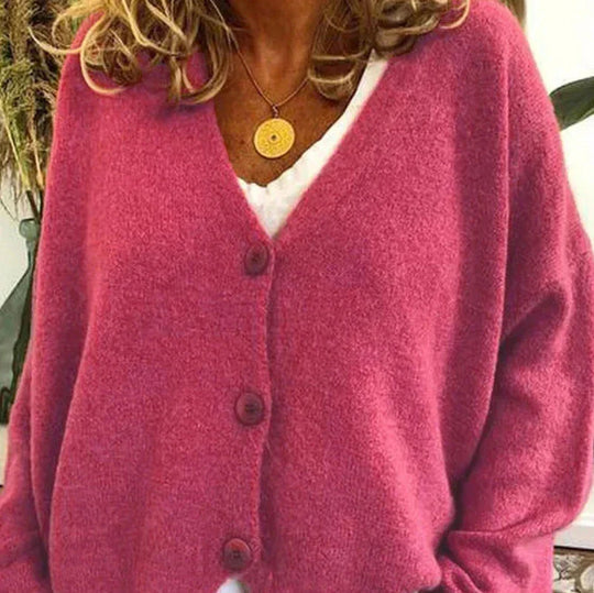 EB - Schicke Herbst Einfarbige Lockere Pullover für Frauen