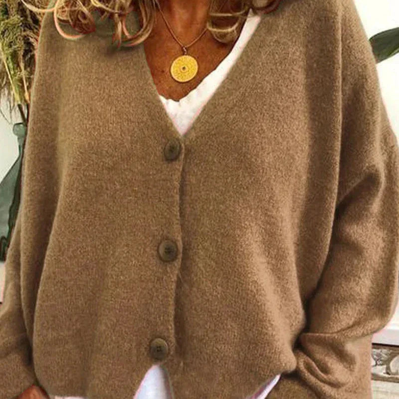 EB - Schicke Herbst Einfarbige Lockere Pullover für Frauen