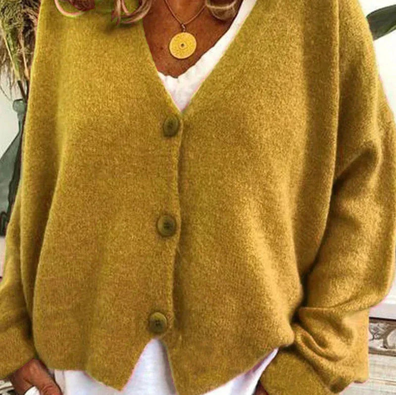 EB - Schicke Herbst Einfarbige Lockere Pullover für Frauen
