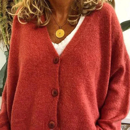 EB - Schicke Herbst Einfarbige Lockere Pullover für Frauen