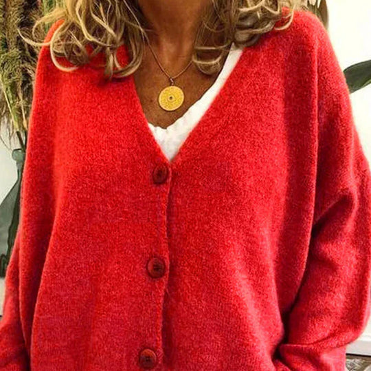 EB - Schicke Herbst Einfarbige Lockere Pullover für Frauen