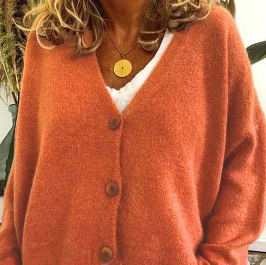 EB - Schicke Herbst Einfarbige Lockere Pullover für Frauen