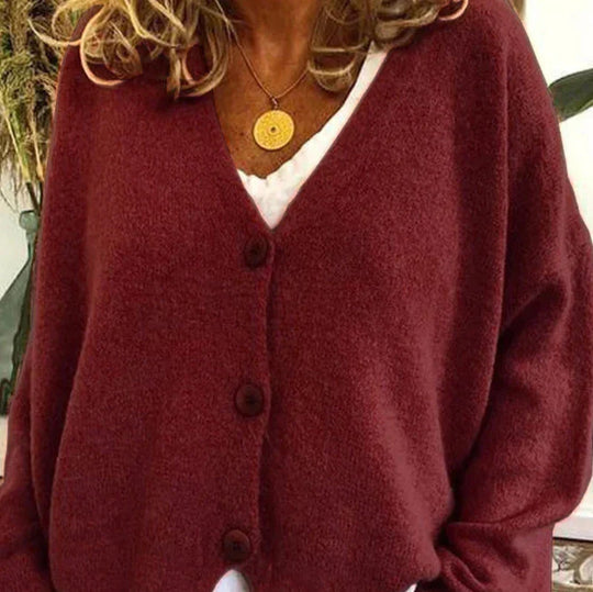 EB - Schicke Herbst Einfarbige Lockere Pullover für Frauen